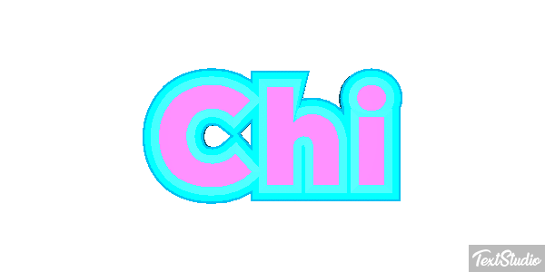 Chi Text effect