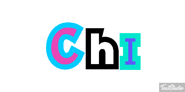 Chi Text effect