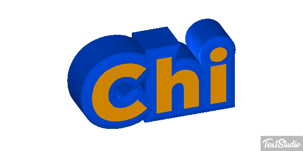 Chi Text effect