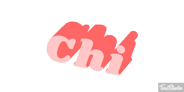 Chi Text effect