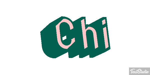 Chi Text effect