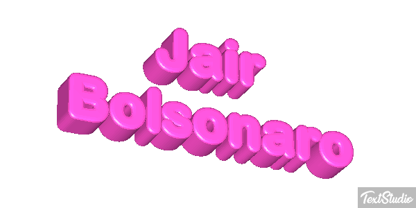 Jair Bolsonaro Text effect