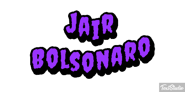 Jair Bolsonaro Text effect