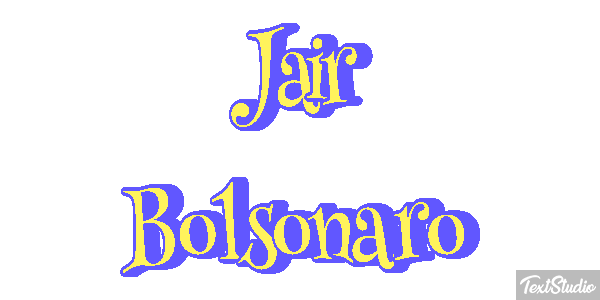 Jair Bolsonaro Text effect