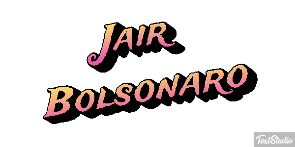 Jair Bolsonaro Text effect