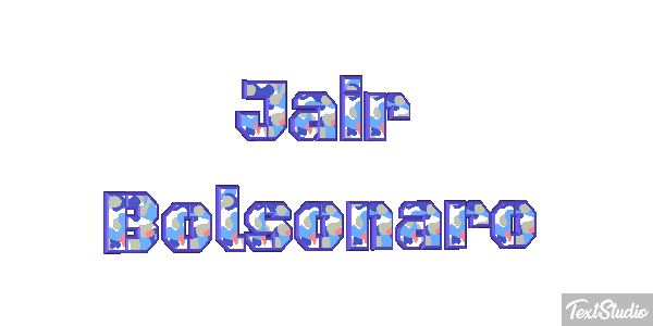 Jair Bolsonaro Text effect