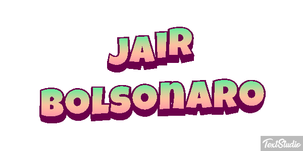 Jair Bolsonaro Text effect