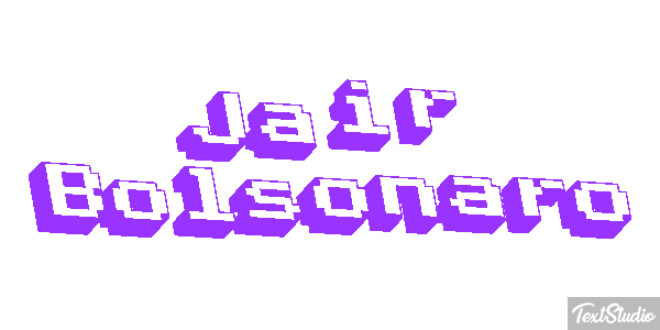 Jair Bolsonaro Text effect