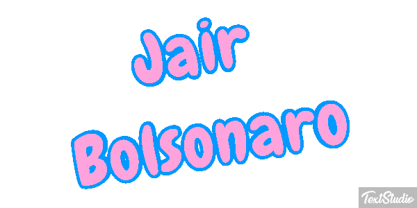 Jair Bolsonaro Text effect