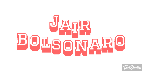 Jair Bolsonaro Text effect