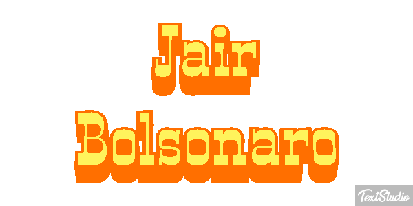 Jair Bolsonaro Text effect