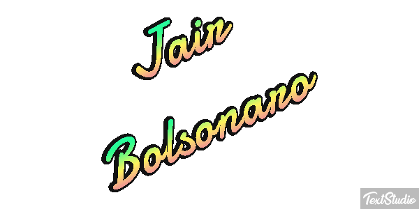 Jair Bolsonaro Text effect