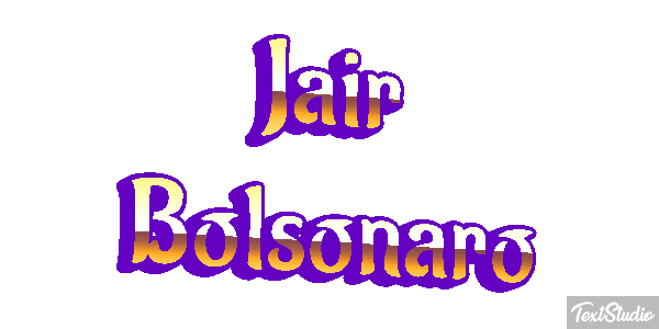 Jair Bolsonaro Text effect