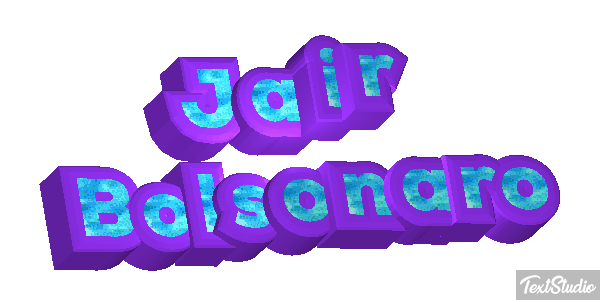 Jair Bolsonaro Text effect