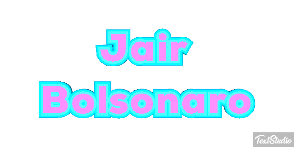 Jair Bolsonaro Text effect