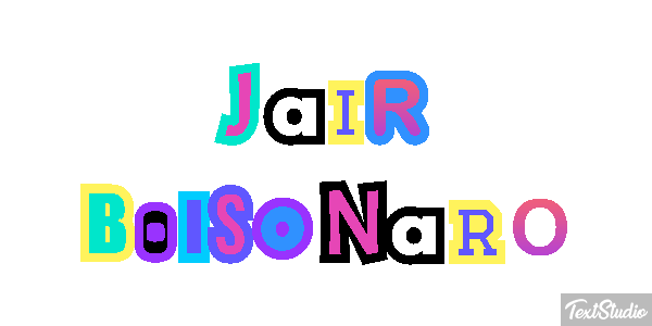 Jair Bolsonaro Text effect