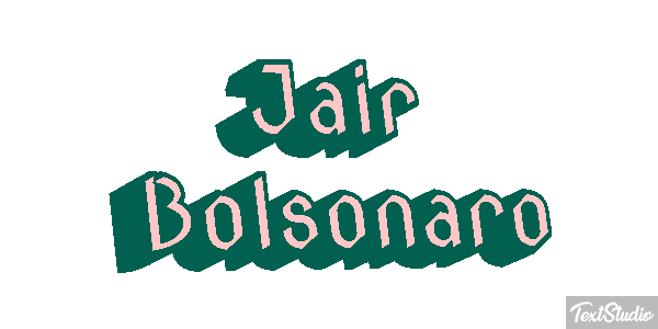 Jair Bolsonaro Text effect