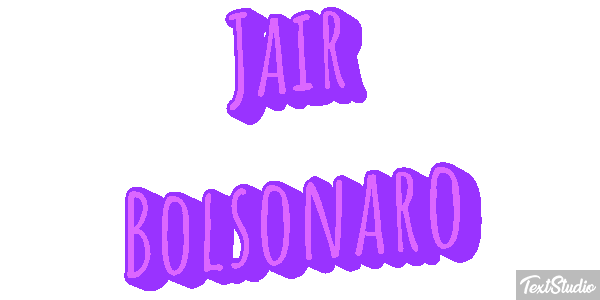 Jair Bolsonaro Text effect