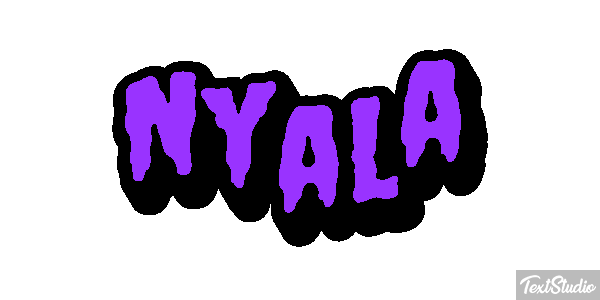 Nyala Texteffekt