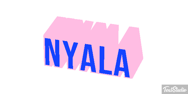 Nyala Texteffekt