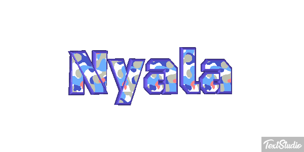 Nyala Texteffekt