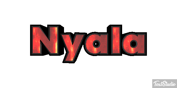 Nyala Texteffekt