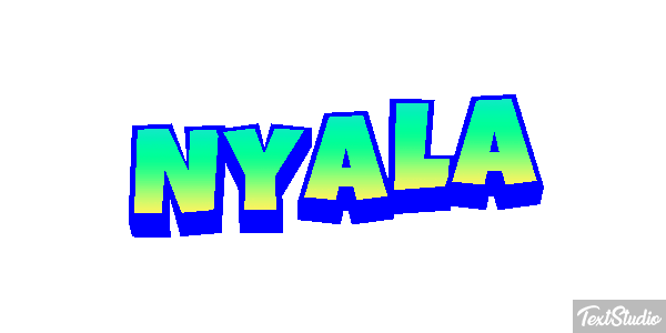 Nyala Texteffekt