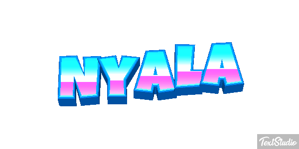 Nyala Texteffekt