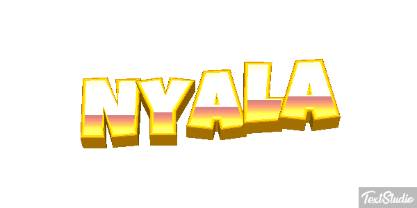 Nyala Texteffekt