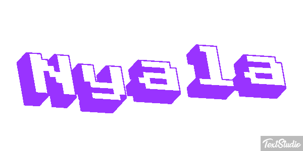 Nyala Texteffekt