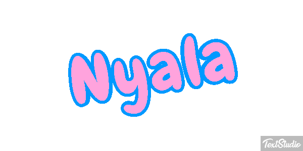 Nyala Texteffekt