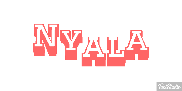 Nyala Texteffekt