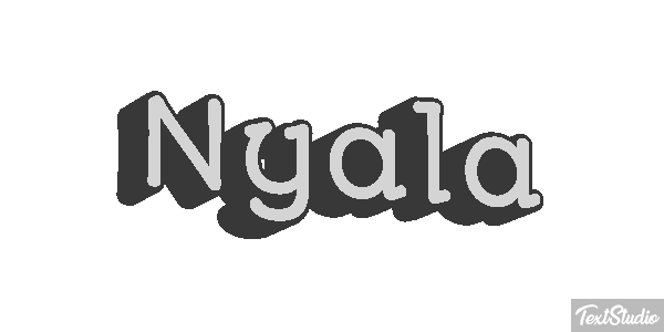Nyala Texteffekt