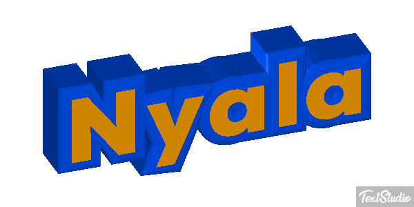 Nyala Texteffekt