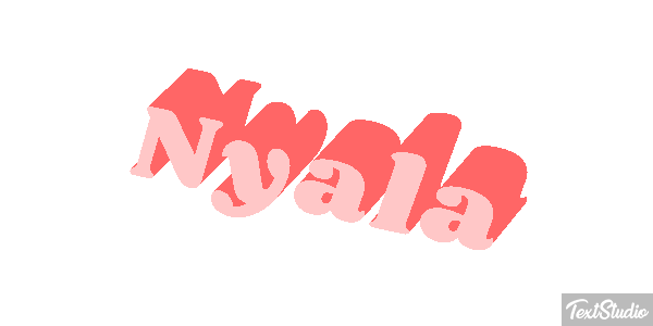 Nyala Texteffekt