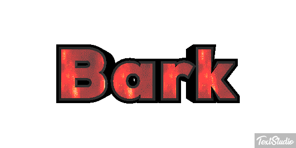 Bark Tekst effect