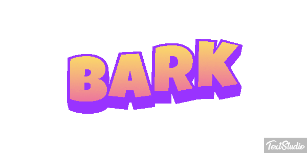 Bark Tekst effect