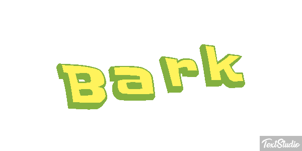 Bark Tekst effect