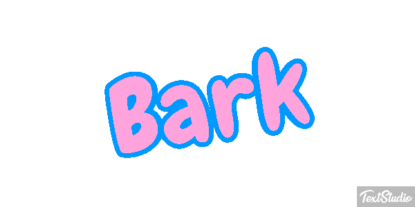 Bark Tekst effect