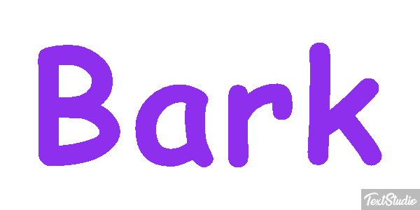 Bark Tekst effect