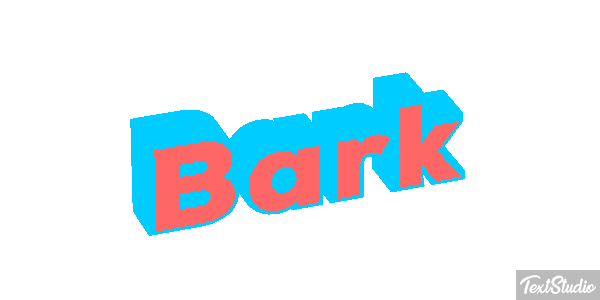Bark Tekst effect