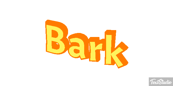 Bark Tekst effect