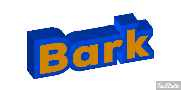 Bark Tekst effect