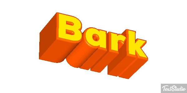 Bark Tekst effect