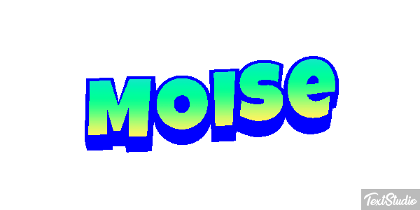Moïse Текстовый эффект