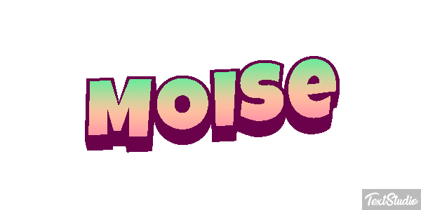 Moïse Текстовый эффект