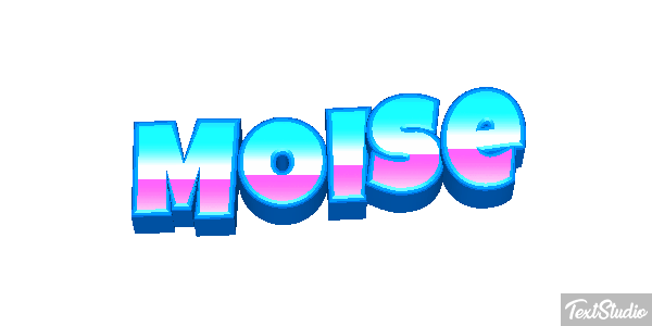 Moïse Текстовый эффект