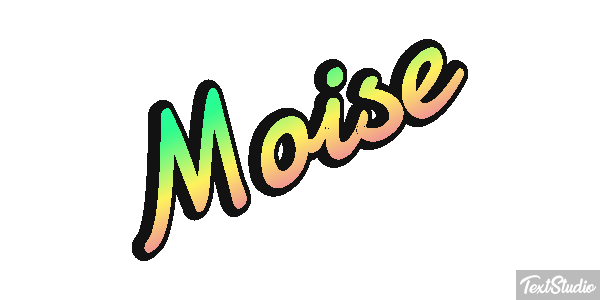 Moïse Текстовый эффект