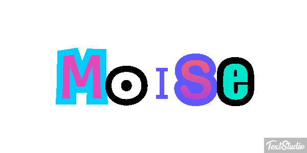 Moïse Текстовый эффект