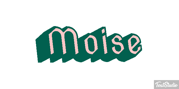 Moïse Текстовый эффект